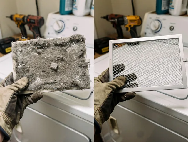Professional lint trap cleaning by Pataskala Dryer Vent Cleaning in Pataskala