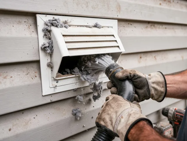 Professional dryer vent cleaning by Pataskala Dryer Vent Cleaning in Pataskala