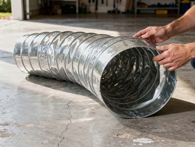 Pataskala Dryer Vent Cleaning specialist using advanced equipment for thorough duct cleaning in Pataskala